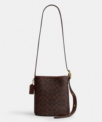 ブリーカーバケットバッグ21・シグネチャーキャンバス | COACH